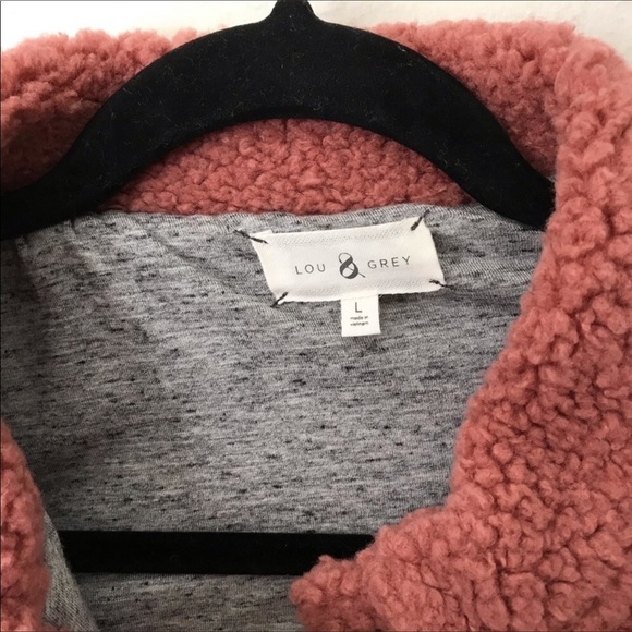 Lou & Grey Warm & Fuzzy Pink Teddy Jacket - Picture 6 of 9